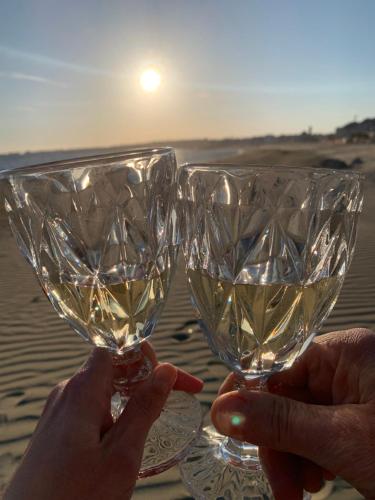 Naturlandskabet i nærheden af lejligheden