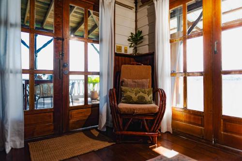 Casa Acuario Boutique Hotelにあるシーティングエリア
