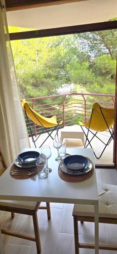 Estudio frente al mar