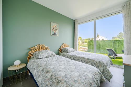 Maison niçoise vue dégagée avec jacuzzi privatif
