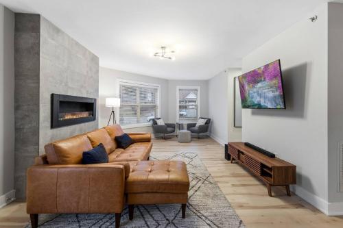 Χώρος καθιστικού στο The Lofts of Downtown 540 N 2nd St #207