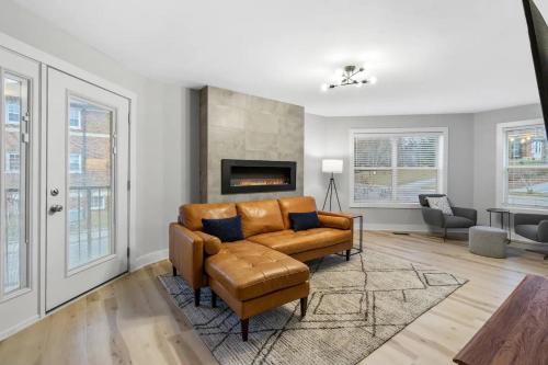 Χώρος καθιστικού στο The Lofts of Downtown 540 N 2nd St #207