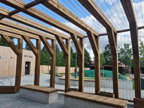 Κήπος έξω από το Domek Mazury - Jezioro Orzysz