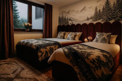 Apartman Monti Vlašićにあるベッド