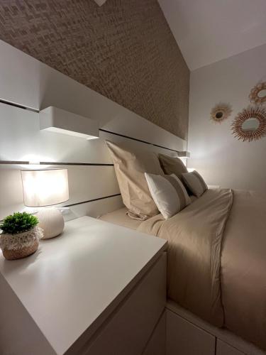 Cama o camas de una habitación en Holidays font mourrier