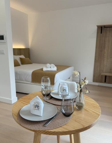 Posezení v ubytování VC House Estúdios, Coimbra
