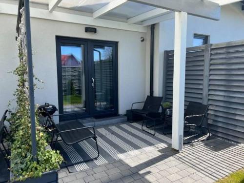 Patio nebo venkovní prostory v ubytování Ada studio