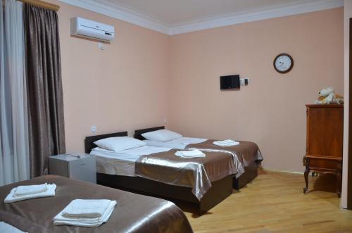 Krevet ili kreveti u jedinici u okviru objekta Hotel Dalida