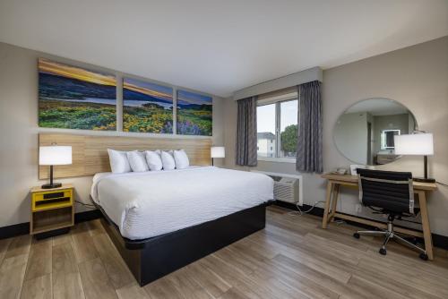 Cama o camas de una habitación en Days Inn by Wyndham Billings