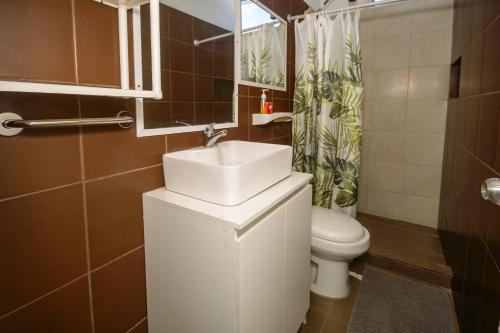 Koupelna v ubytování Apartamento - Suite
