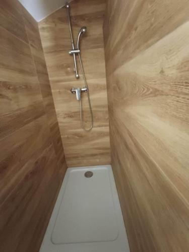 une salle de bain avec douche et toilettes dans l'établissement L'essentiel, Arles, à Arles