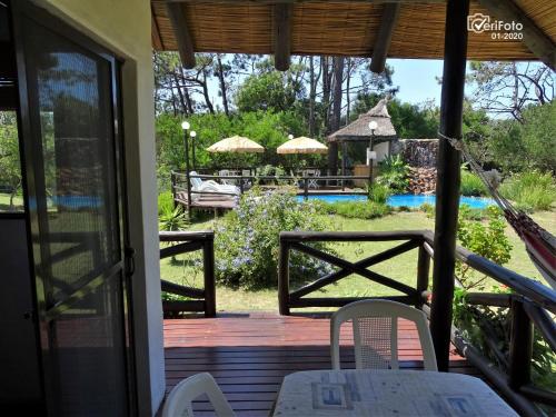Zahrada ubytování Bungalows Punta Colorada