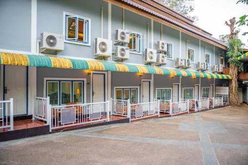 Budova, kde se hotel nachází