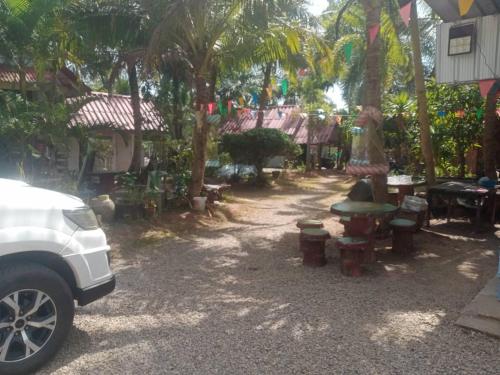 Κήπος έξω από το saithai forest homstay
