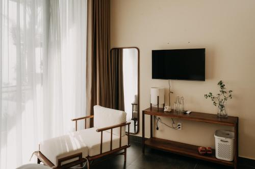 TV a/nebo společenská místnost v ubytování A Stay In CiCi