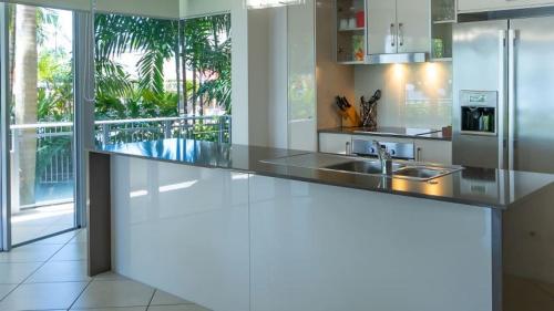 Una cocina o zona de cocina en Vision Apartments
