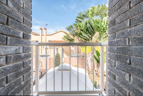 Кровать или кровати в номере Bungalow Green Oasis Club