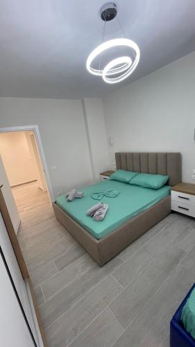 Ένα ή περισσότερα κρεβάτια σε δωμάτιο στο Alessio Beach House