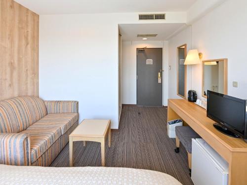 Μια τηλεόραση ή/και κέντρο ψυχαγωγίας στο Park Hotel Kani