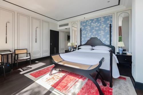 Ένα ή περισσότερα κρεβάτια σε δωμάτιο στο Spring City Lake Resort