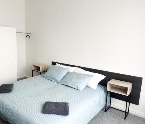 Postel nebo postele na pokoji v ubytování Kerese Beach House