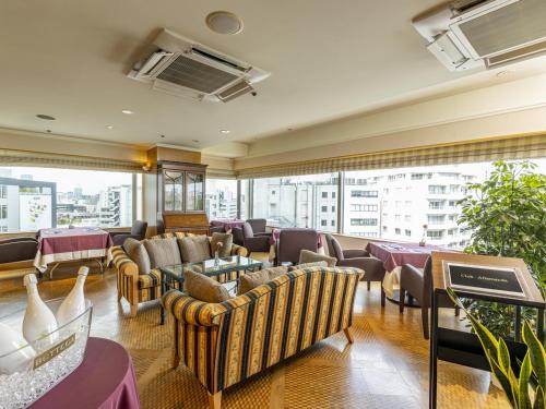 Posezení v ubytování Hotel Allamanda Aoyama Tokyo