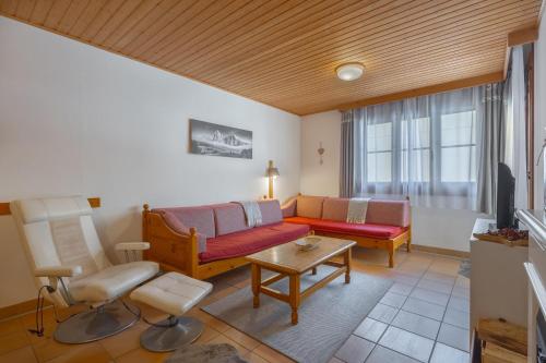 Posezení v ubytování Apartment Gerlitzen Garden