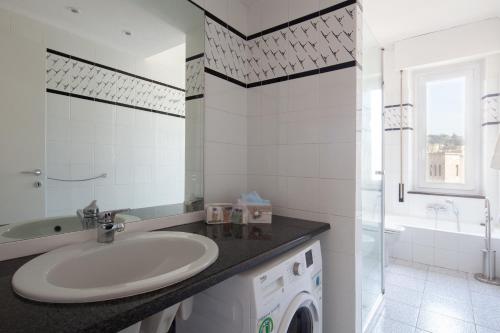 Koupelna v ubytování Il Cinquecento Suites