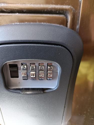 a close up of a car ignition switch in a car at Apartamento da praia in Ovar
