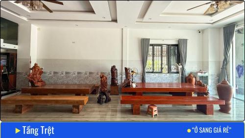 Ruang duduk di Chiến Cảnh Hotel - Khách sạn Bình Sơn Quảng Ngãi