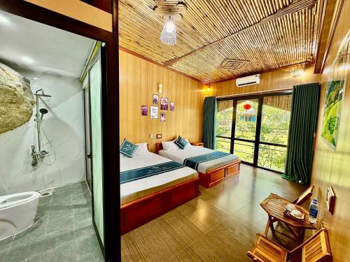 Koupelna v ubytování Green Valley Homestay - Thung Lũng Xanh