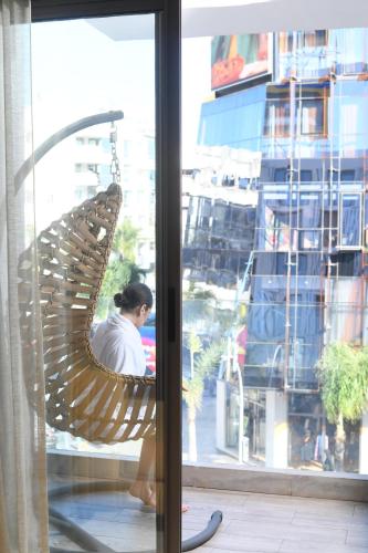 Μπαλκόνι ή βεράντα στο ZEN Suites Hotel Massira