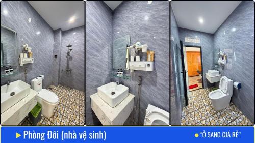 Bilik mandi di Chiến Cảnh Hotel - Khách sạn Bình Sơn Quảng Ngãi