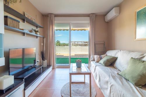 Χώρος καθιστικού στο Global Properties, Planta baja con piscina en Almenara