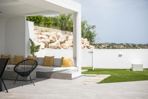 Posezení v ubytování Habitat Inn Faliraki View Villa Rhodes
