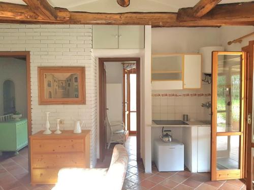 Kuchyň nebo kuchyňský kout v ubytování Casa Fiordaliso