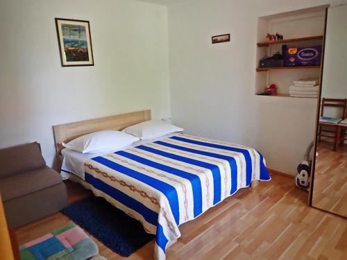 Katil atau katil-katil dalam bilik di Apartments Viktorija