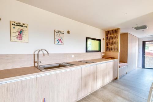 Dapur atau dapur kecil di le Clos Doré