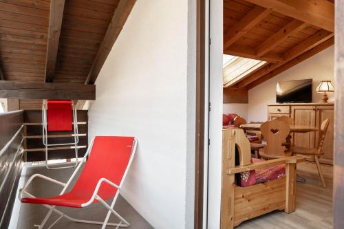 Cucina o angolo cottura di Casa Canazei