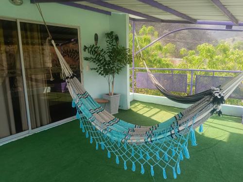 Zahrada ubytování Mauka Oasis Taganga