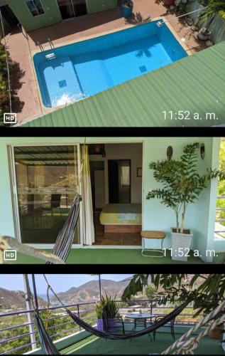 Bazén v ubytování Mauka Oasis Taganga nebo v jeho okolí