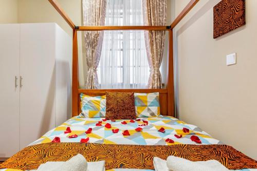 Ένα ή περισσότερα κρεβάτια σε δωμάτιο στο Loresho Guesthouse