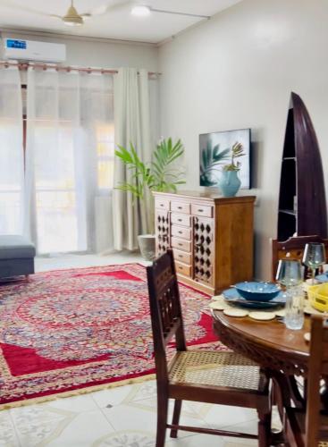 Μια τηλεόραση ή/και κέντρο ψυχαγωγίας στο Kale Stone Town Flat