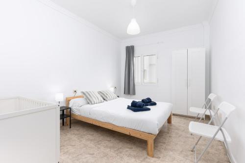 Postel nebo postele na pokoji v ubytování Home2Book Bright & Comfy Stay Pto del Rosario
