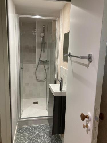 Koupelna v ubytování Appartement Vieux Port Centre ville 8 personnes