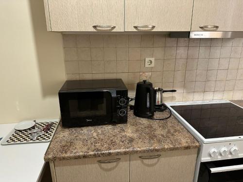 Küche/Küchenzeile in der Unterkunft SMYRNA HOMES KALYOPi