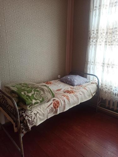 Postel nebo postele na pokoji v ubytování Akhalkalaki Hostel