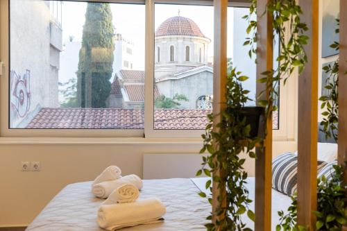 Little Paradise in Athens with a Church View