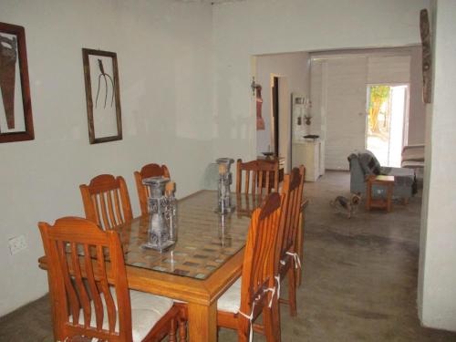 Zona de estar de Leopard Tree Retreat