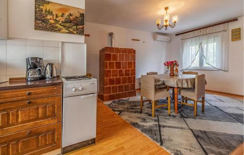 Η κουζίνα ή μικρή κουζίνα στο Two Bedroom Cozy Apartment In Liznjan